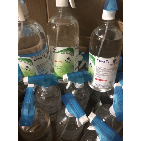 xát khuẩn 70độ 3T sát khuẩn chai 1L(có giấy chứng nhận )