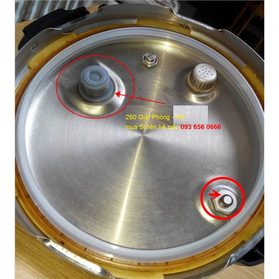 các loại van phụ, gioăng phụ nồi áp suất đa năng, núm chụp vung nồi ấp suất Supor