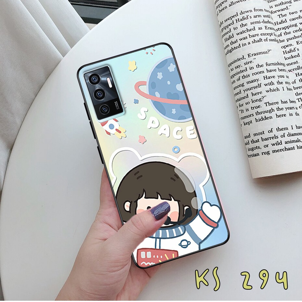 Ốp lưng Vivo V23 5G - Vivo V23e - Ốp in hình Ngân hà &amp; RoroJump siêu đẹp
