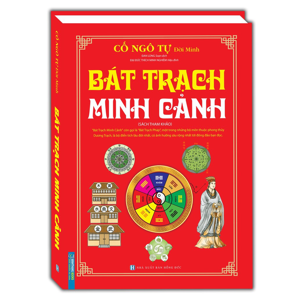 Sách - Bát trạch minh cảnh (bìa cứng 2020 + Tặng bút bi)