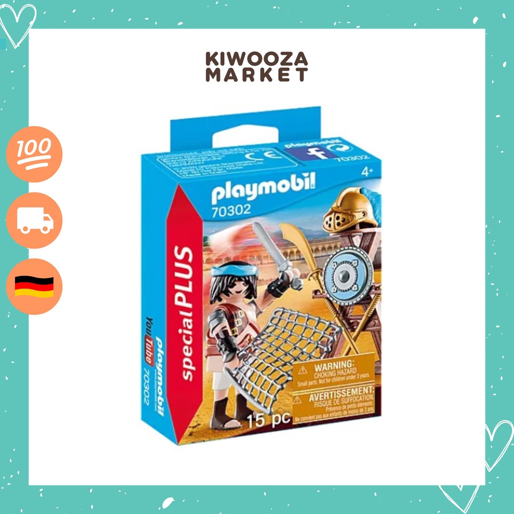 Đồ chơi mô hình PLAYMOBIL cao cấp xuất xứ Đức chủ đề Đấu sĩ 70302
