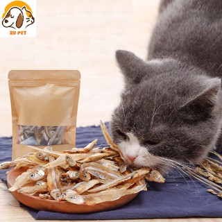 Cá Khô Sấy Đóng Gói Cho Mèo - Cá Sấy Khô Bổ Sung Dinh Dưỡng Vỗ Béo Cho Mèo
