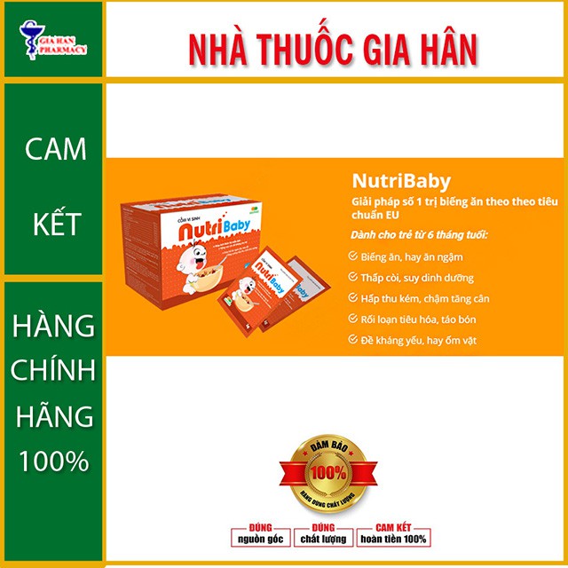 Cốm Vi Sinh Nutri Baby - Phòng Viêm Đường Hô Hấp &amp; Biếng Ăn