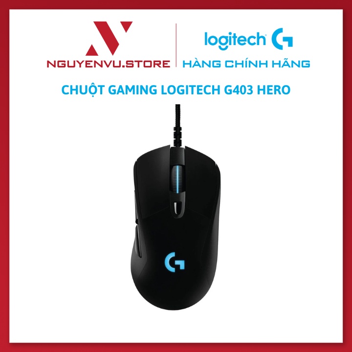 Chuột Gaming Logitech G403 HERO - Hàng Chính Hãng