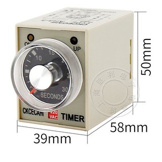 rơle thời gian AH3-3. Timer thời gian - AH3_3 1s