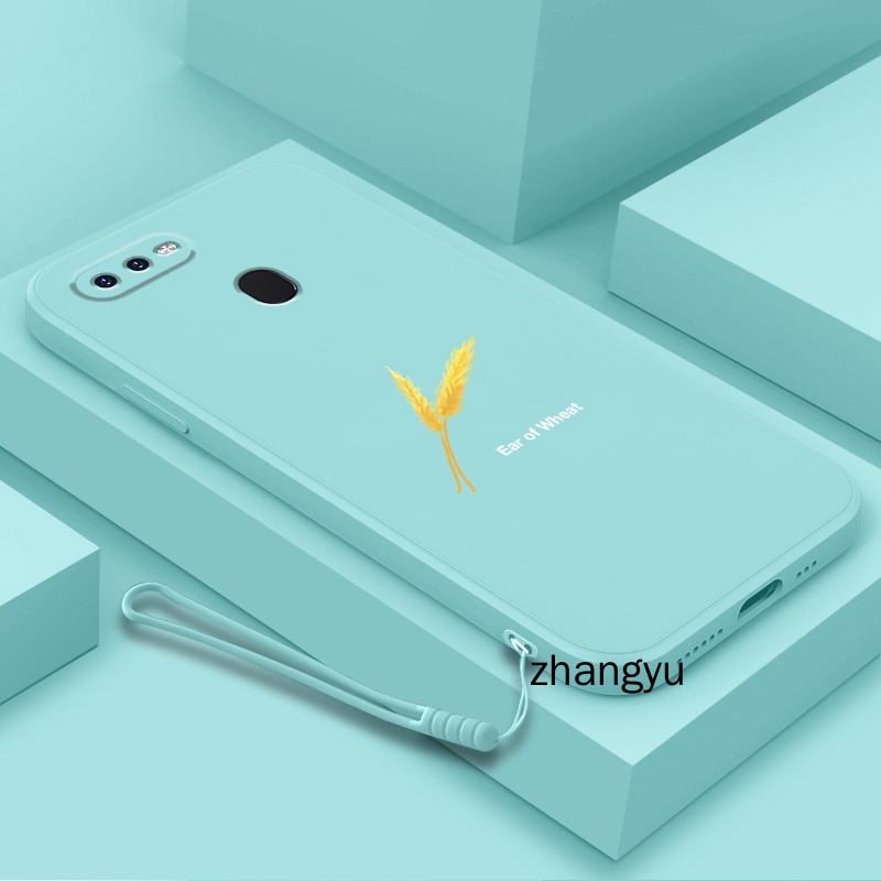 Ốp lưng OPPO A5S A12 A7 OPPO A3S A5 A12E OPPO F9 PRO OPPO F7 F5 A73 silicone TPU vàng lúa mạch trường hợp điện thoại OPPO A5S A12 A7 OPPO A3S A5 A12E OPPO F9 PRO OPPO F7 F5 A73