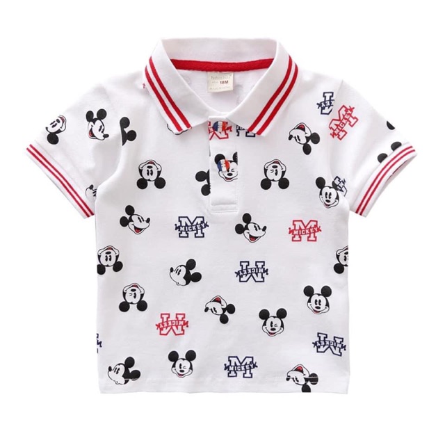 Áo phông Polo Mickey