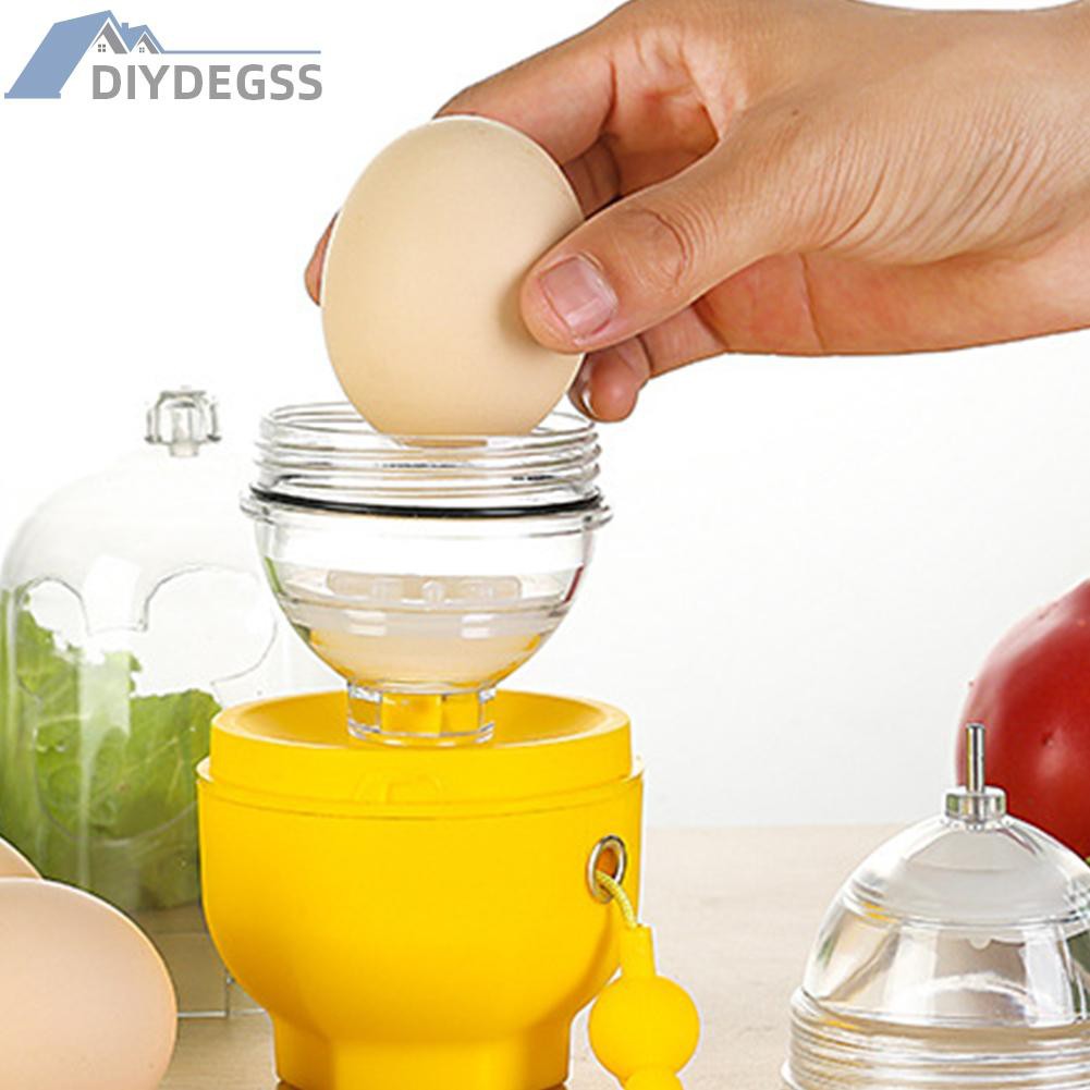 Hand Powered Golden Egg Maker Eggs Yolk White Mixer Kitchen Puller Gadgets