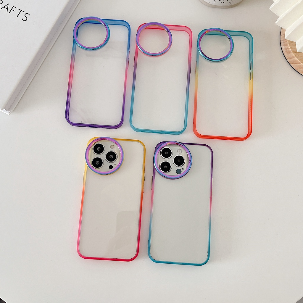 Ốp Điện Thoại Kim Loại Trong Suốt Bảo Vệ Camera Cho IPhone 13 pro max 12 11 pro max 11 pro max