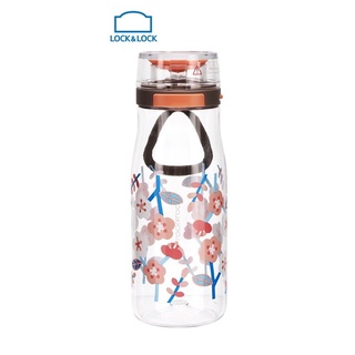 Bình nước One Touch Lock&Lock 500ml Hồng - Xanh