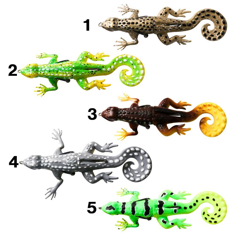 MYRONGVN Set 1 / 5 Mồi Câu Cá Giả Bằng Cao Su Siêu Bền