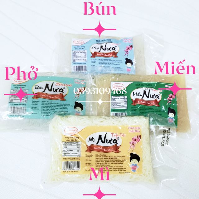 🍝 Bún nưa, mì nưa, miến nưa, phở nưa không carb ăn kiêng giảm câ Keto/Das | BigBuy360 - bigbuy360.vn