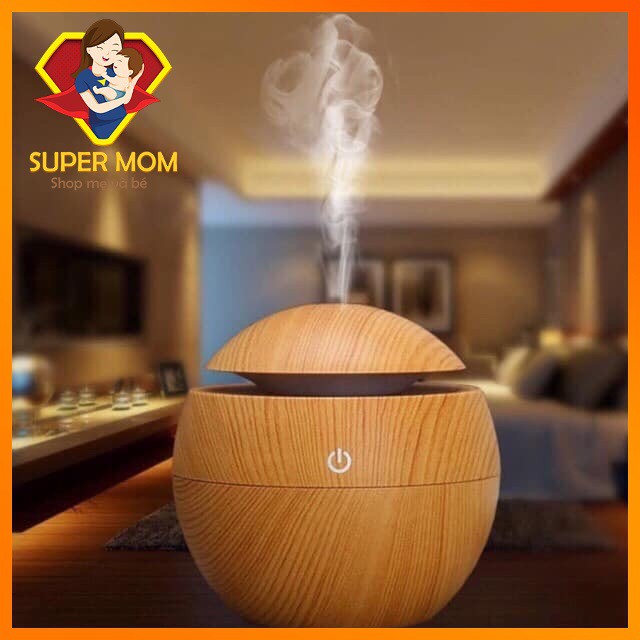 🔥XẢ KHO🔥 Đèn Xông Tinh Dầu Phun Sương Tạo Ẩm Vân Gỗ Cao Cấp Tốt Nhất mẫu