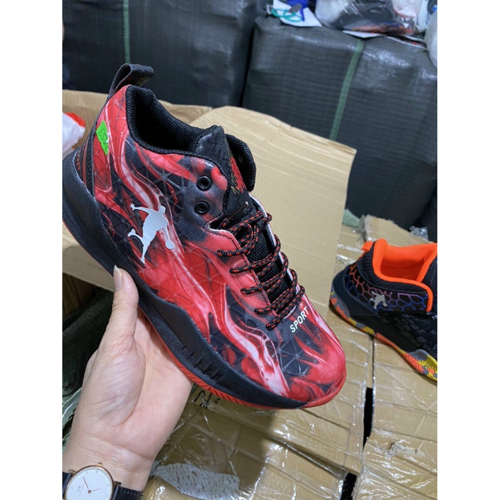 [ Full Box ] Giày Bóng Rổ Nam NBA JORDAN (Free Ship) Chất Liệu Upper Cao Cấp Được Khâu Full Đế Nhiều Màu Và Siêu Bền