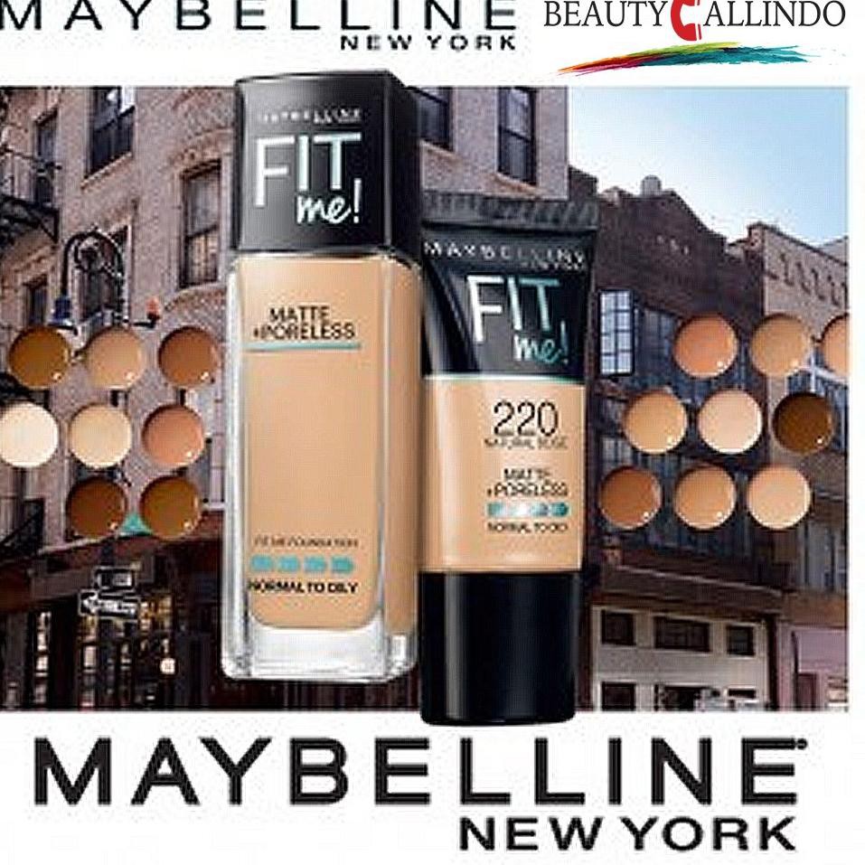 (hàng Mới Về) Kem Nền Maybelline Fit Me! 64292 + Ống Bơm Se Khít Lỗ Chân Lông ~ 18ml / 30ml | BigBuy360 - bigbuy360.vn