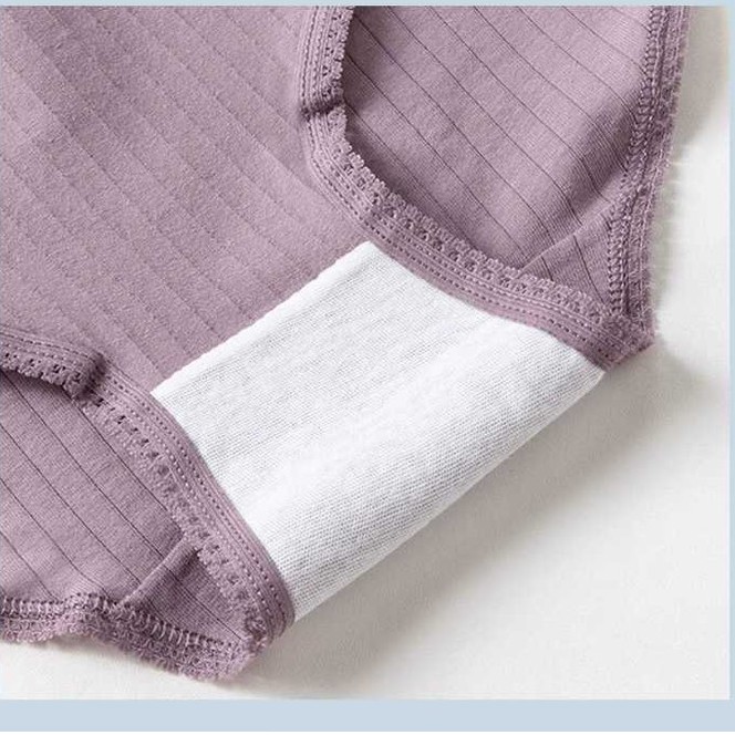 Bộ 10 quần lót nữ kẻ gân MỀM MÁT NHƯ KEM - "tặng kèm hộp" | BigBuy360