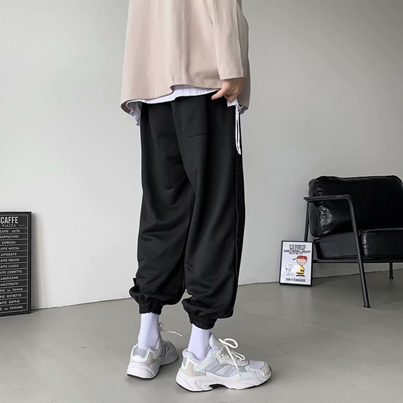 Korean fashion men's wide leg pants size S-3XL | BigBuy360 - bigbuy360.vn