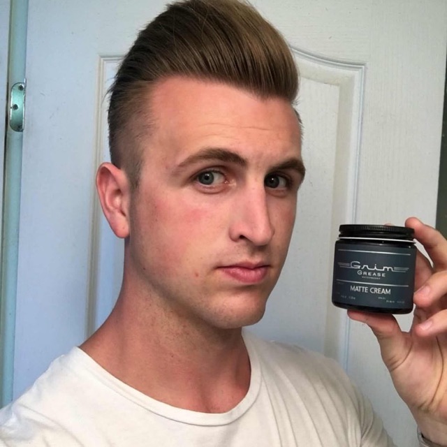 Sáp vuốt tóc Grim Grease Matte Cream Pomade