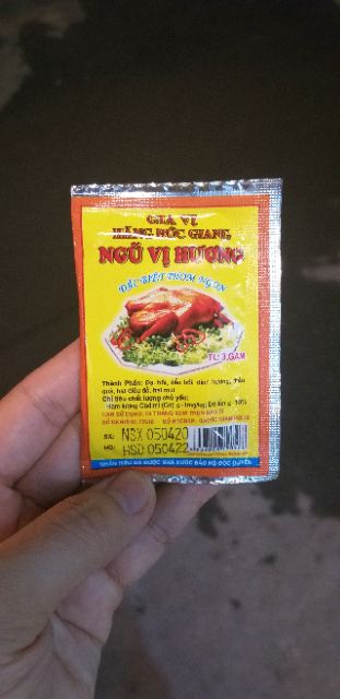 Ngũ Vị Hương gói 3 gam ( set 6 gói )