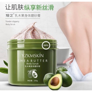 Tẩy da chết bơ