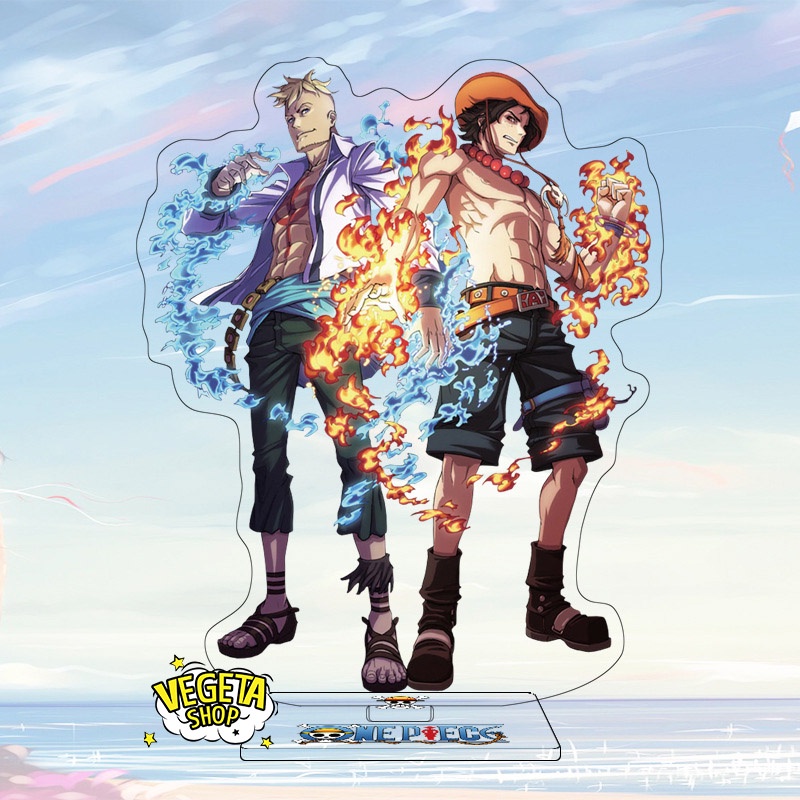 Mô Hình Tượng Standee Acrylic Mica 2 mặt - One Piece - Luffy Zoro Nami Sanji Usopp Chopper Robin Franky Brook Shanks Law