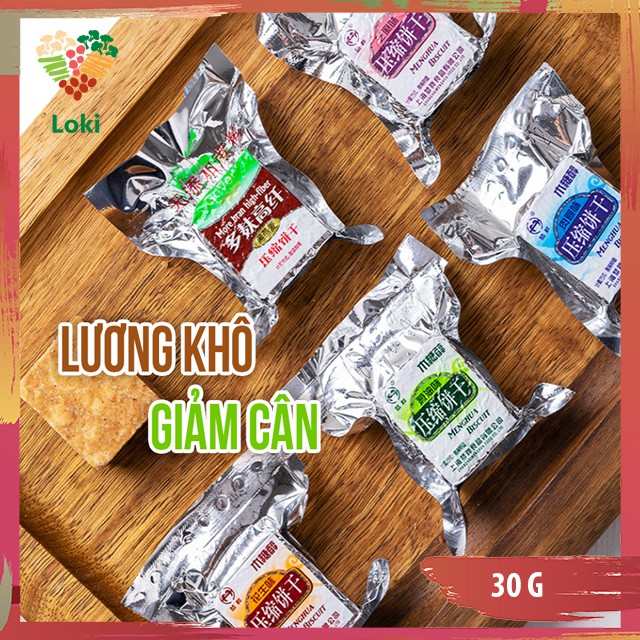 [HN] Lương khô mini không đường dành cho người giảm cân - Lẻ 1 cái 5 vị (MỚI)