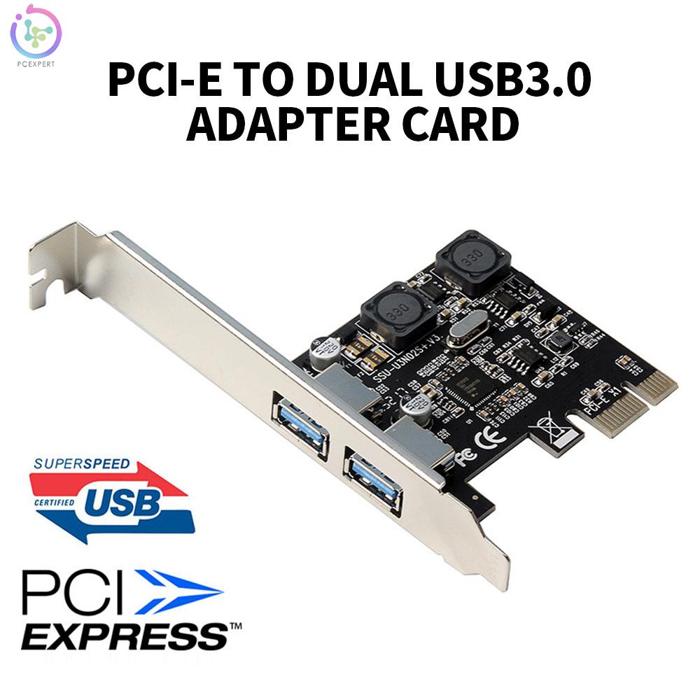 Card Mở Rộng Pci-E Sang Dual Usb 3.0 Tốc Độ Cao Thẻ