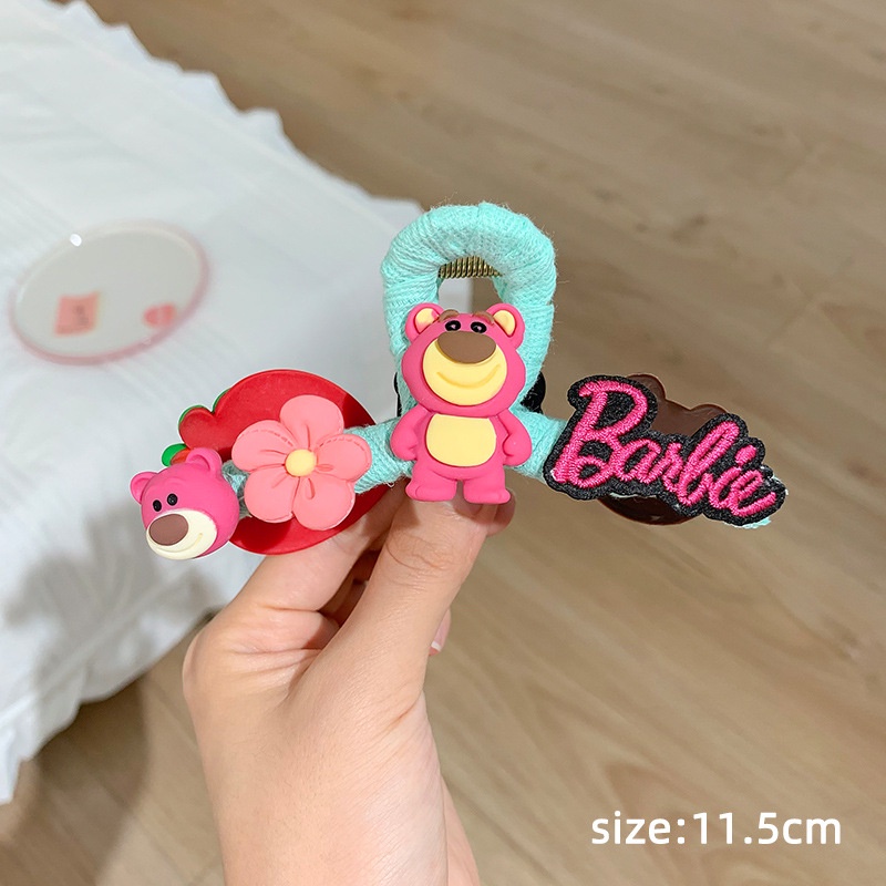 ✨✨Kẹp tóc họa tiết gấu dễ thương phong cách Hàn Quốc thời trang dành cho nữ