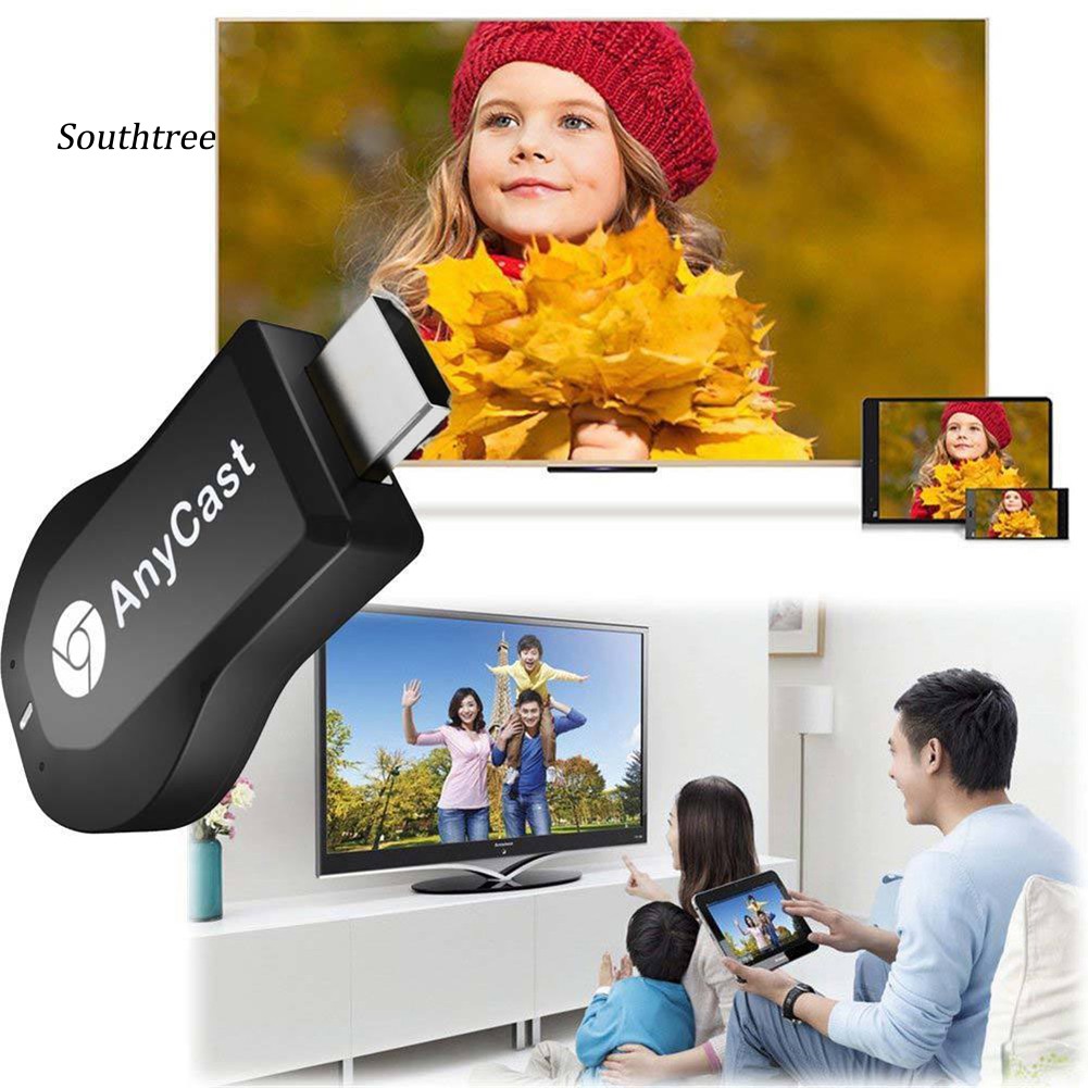 Thiết Bị Trình Chiếu Hình Ảnh Không Dây HD 1080P Wifi HDMI Anycast