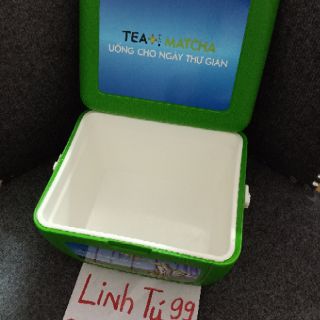 THÙNG ĐÁ 6.8L MÀU XANH MATCHA
