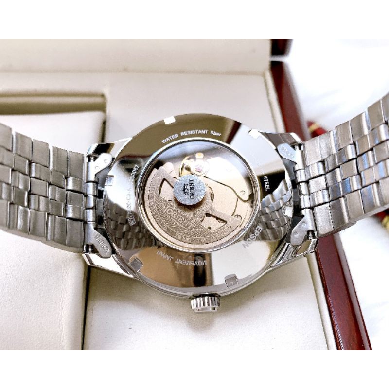 Đồng hồ nam Orient FAL00002B0 - Máy Automatic - Kính cứng, dây kim loại, chống trầy, chính hãng, giá rẻ