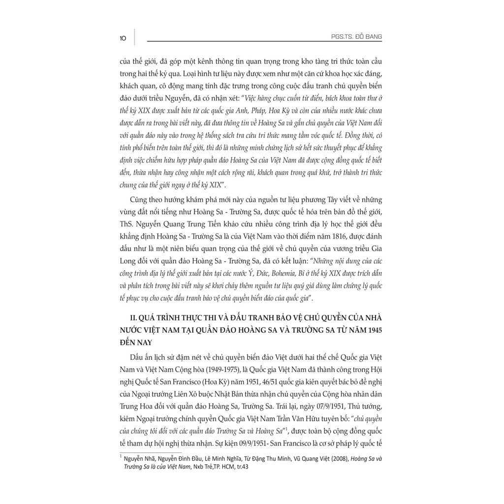 Sách - Quá Trình Xác Lập Chủ Quyền Của Nhà Nước Việt Nam Tại Quần Đảo Hoàng Sa Và Trường Sa | BigBuy360 - bigbuy360.vn