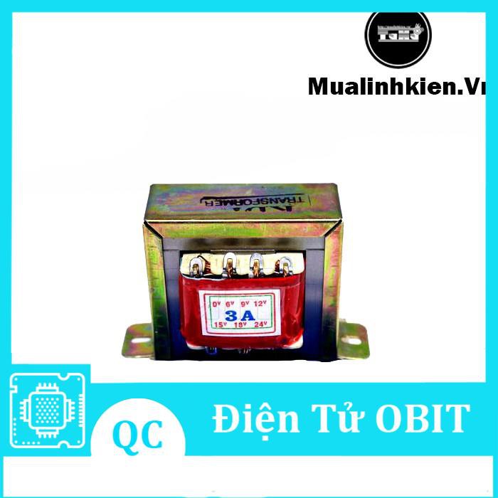 Biến Áp Thường 3A 6V 9V 12V 15V 18V 24V