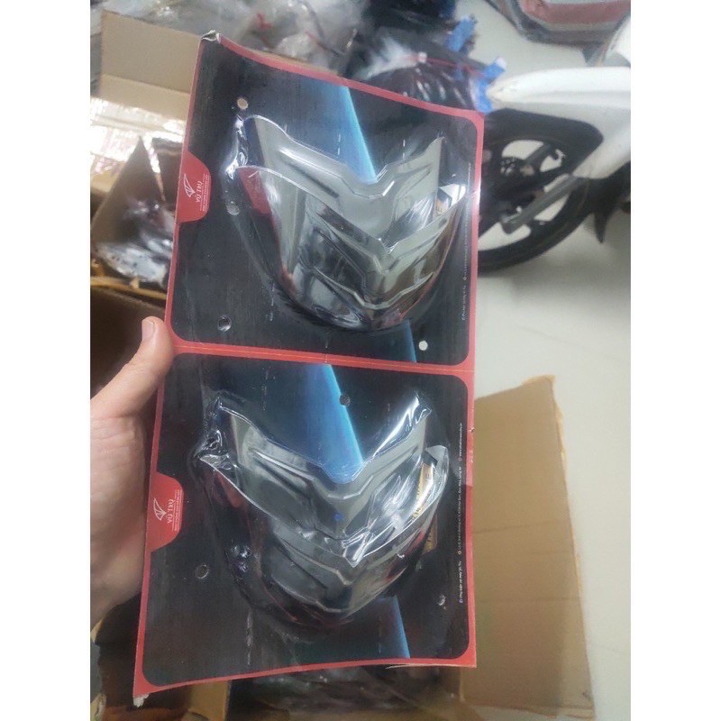 Ốp Mỏ Dè VISION 2021 INOX (1 bộ)