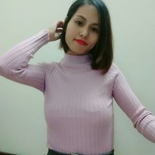 Áo len cổ 3 phân