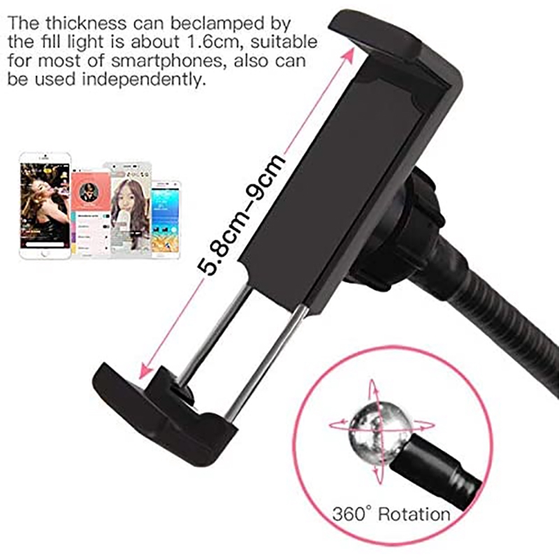 Selens Vòng Đèn LED 3.5inch Hỗ Trợ Chụp Ảnh Selfie / Trang Điểm / Phát Trực Tiếp