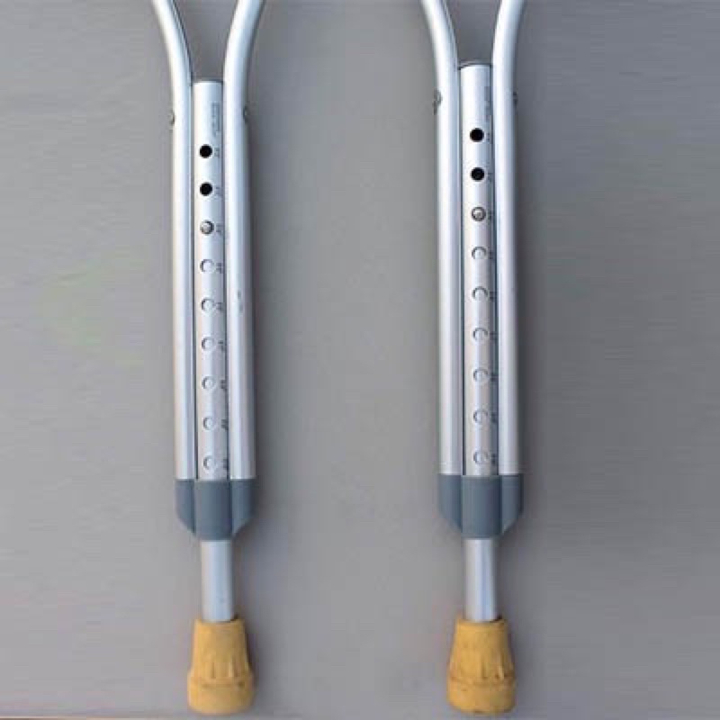 Nạng Chống Nách Bằng Hợp Kim Nhôm/Inox Giá Rẻ dành cho người đau chân