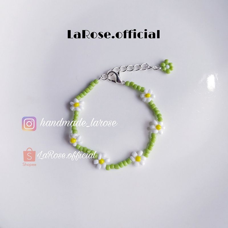 Vòng tay hạt cườm Lisa blackpink handmade