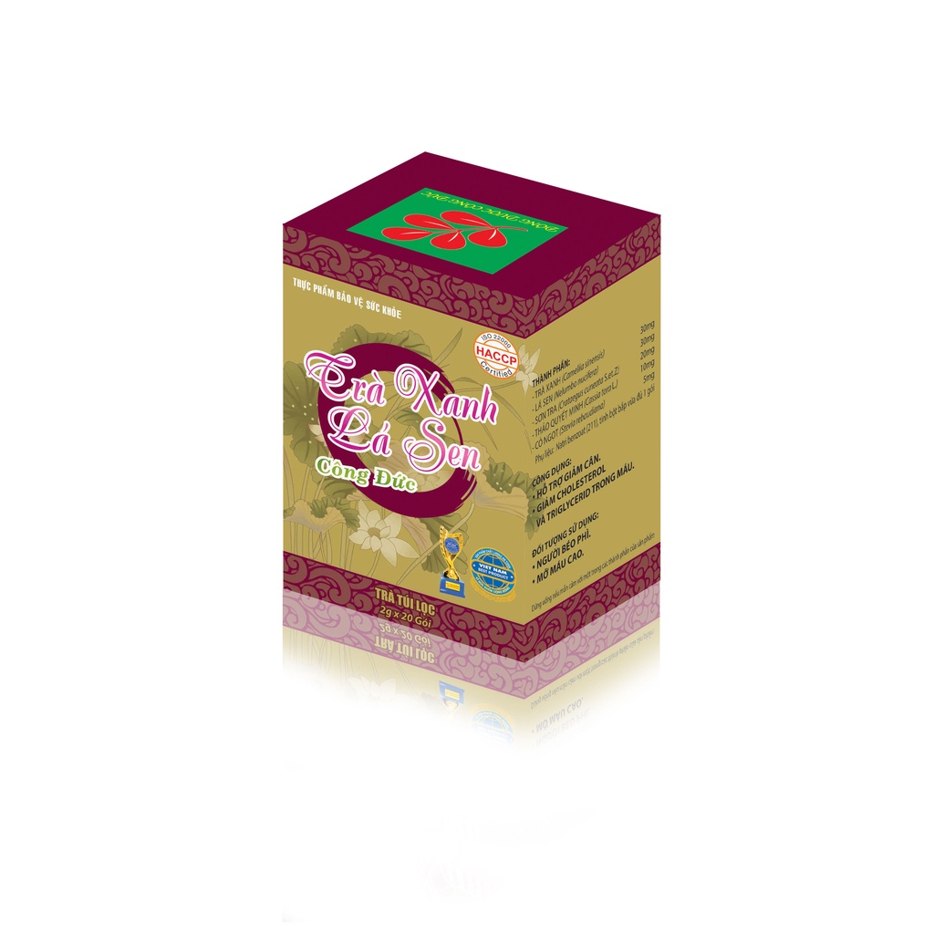 TRÀ XANH LÁ SEN (Hỗ trợ giảm béo, nuôi dưỡng giấc ngủ ngon)_BS Đức (0971736824)