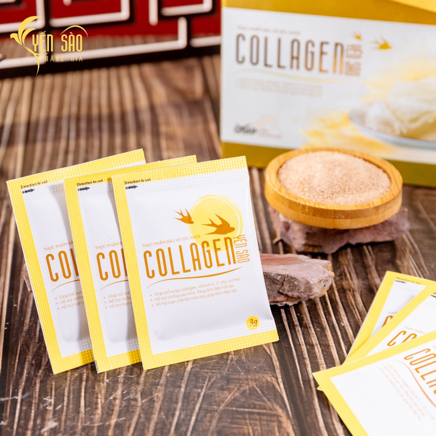 Collagen Yến Sào - HAN Organic - Hộp 30 gói