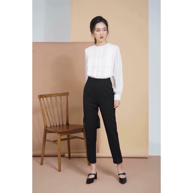 Quần baggy công sở / Quần tây khoá sườn chất đẹp