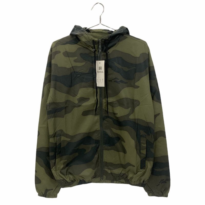 (Giá Sỉ) Áo Khoác phong cách thể thao 2 lớp nón liền Màu Camo Xanh Lính Z2