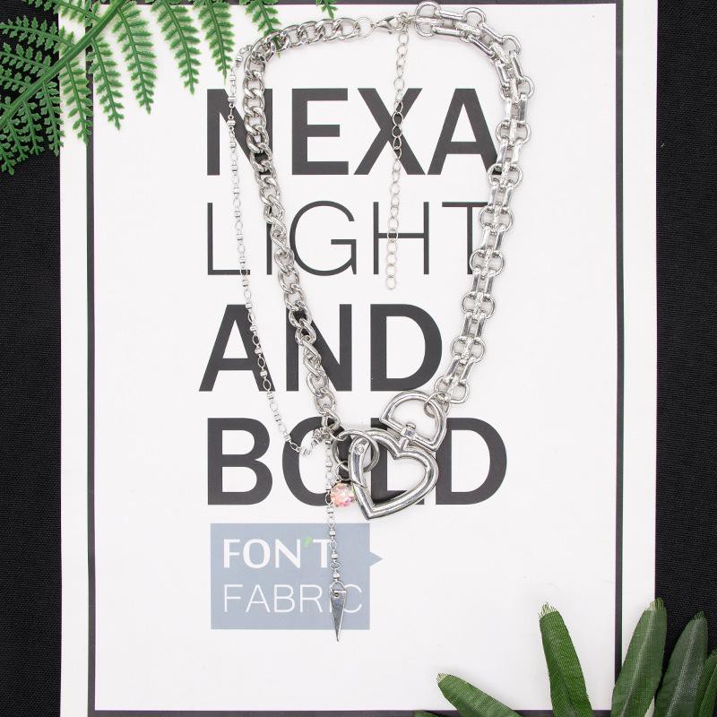 Vòng cổ TRÁI TIM BP Lisa Jisoo Jennie Rose THẢ HẠT dây chuyền phong cách Hàn Quốc sang chảnh cá tính xinh xắn dễ thương