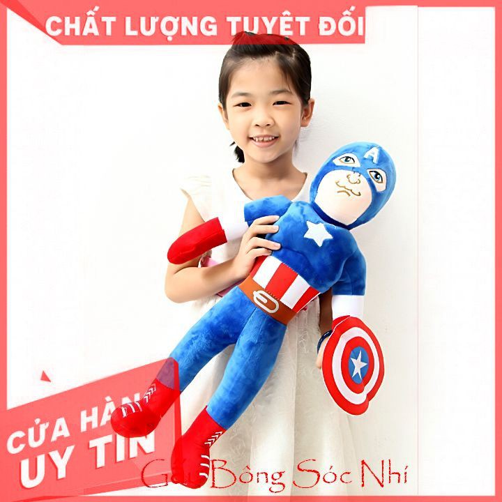 ⚡Flash Sale⚡ Gấu Bông Siêu Nhân Đội Trưởng Cao Cấp