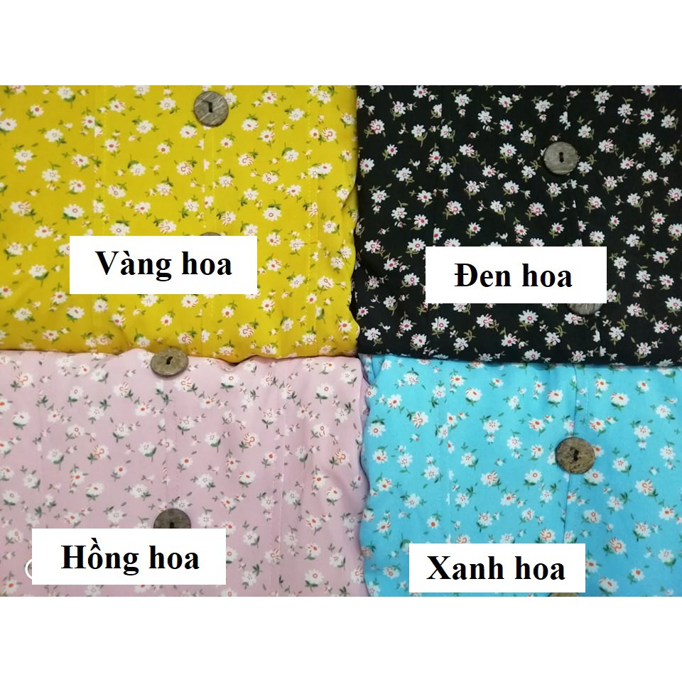 Đầm xòe hoa nút dọc phối tay cánh tiên có size bigsize CEZY D53