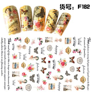 Sticker mẫu Butterfly 2019