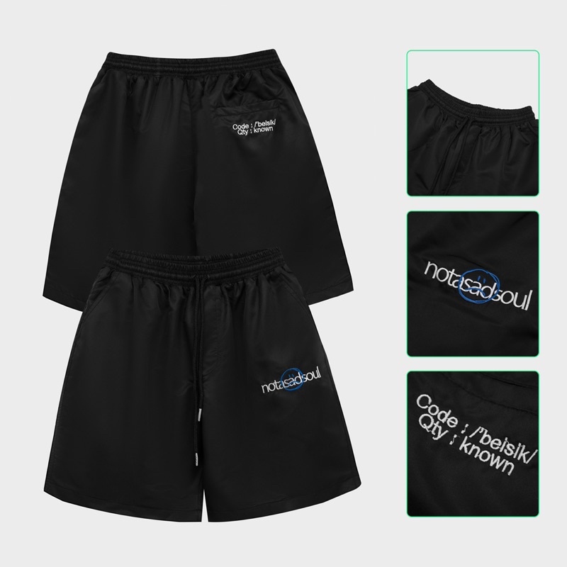 Quần short dù basic SS21 Nass