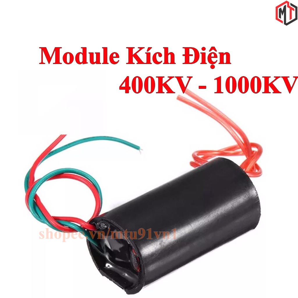 Module Kích Điện 3 - 6V Lên 400KV - 1000KV , Mạch Đánh Lửa Cao Áp 400KV - 1000KV