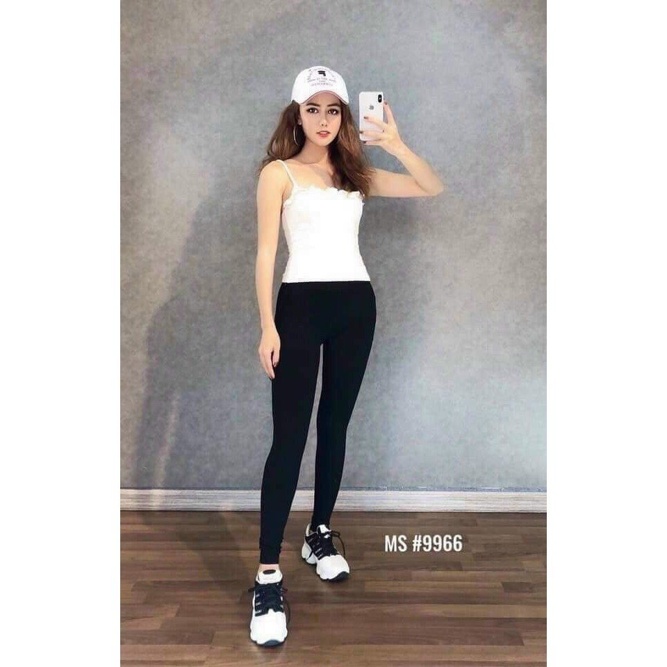 Quần Legging Thun 9966 - Hàng Quảng Châu Cao Cấp
