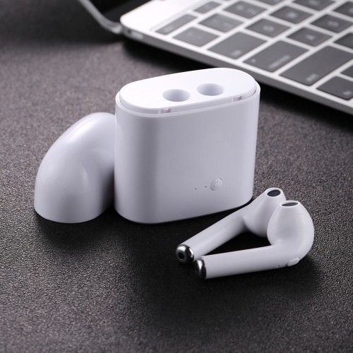 [sỉ ib] (HOT) - Tai Nghe Bluetooth Chính Hãng I7S Hỗ Trợ Sạc Không Dây